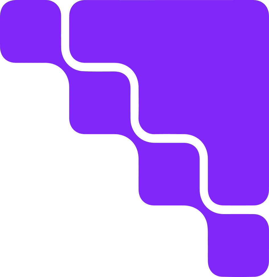 Quadrados no canto de fundo